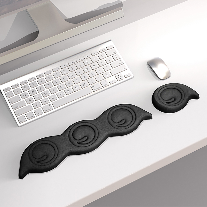 Gaming Keyboard And Mouse Set - Computer Keyboard and Mouse Wrist Rest