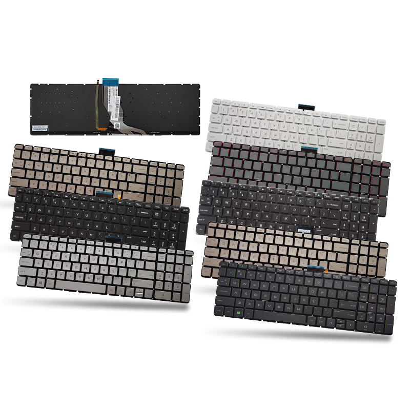 Gaming Keyboard E Yooso - US Keyboard For HP Pavilion 15-ab500