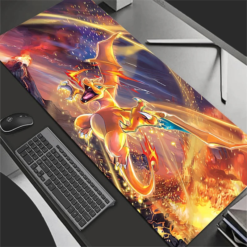Gaming Keyboard Nearby - Mouse Pad Anime Gaming Accessories Large