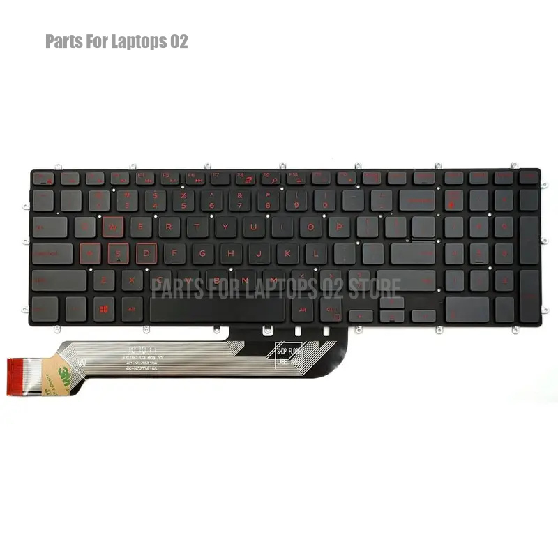 Gaming Keyboard Blue - D New For Dell G3-3579 G3-3779