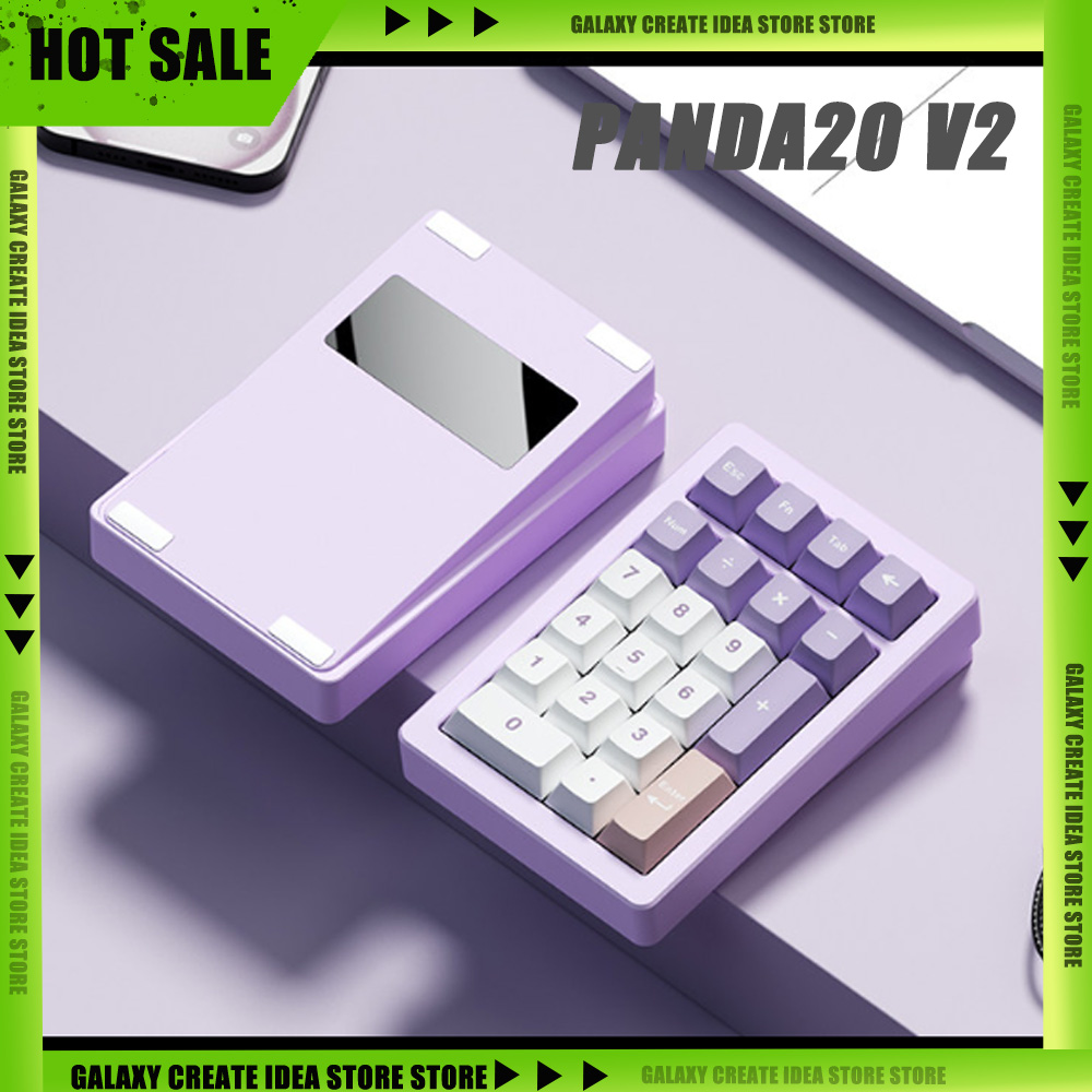 Gaming Keyboard Mini Mechanical - PANDA20 V2 Numeric Keypad Kit Wireless