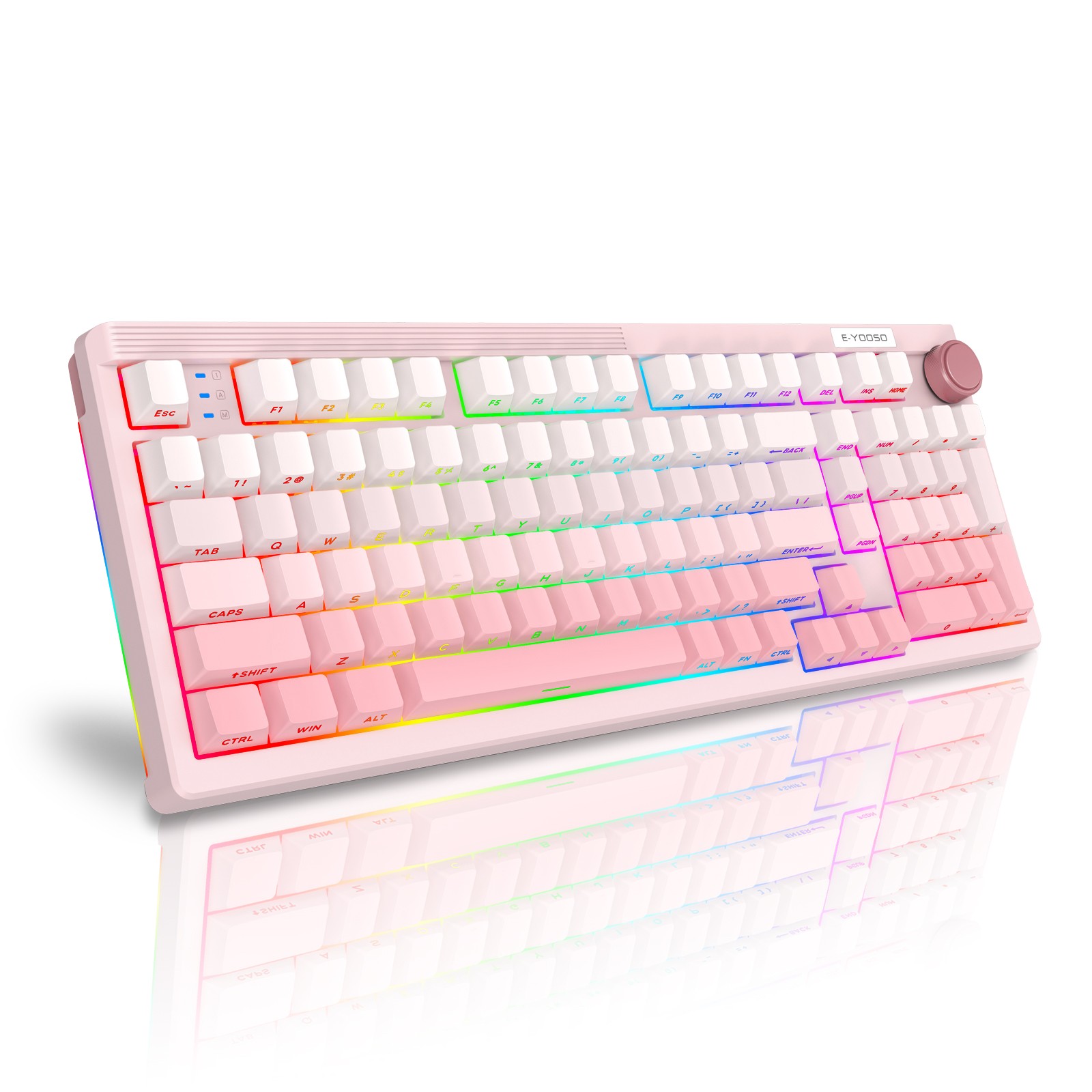 Gaming Keyboard E Yooso - E-YOOSO 98 Keys Mechanical Keyboard 3Mode
