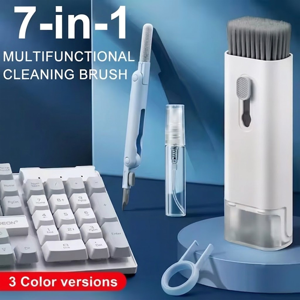 Keycap Puller Ring - 7-in-1 Keyboard Cleaning Kit Laptops Cleaner