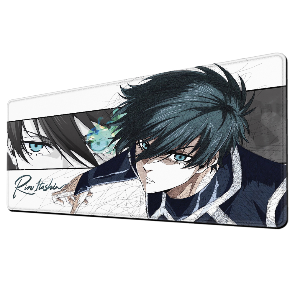 Gaming Keyboard Blue - 120x60 Anime Blue Lock Large Mouse