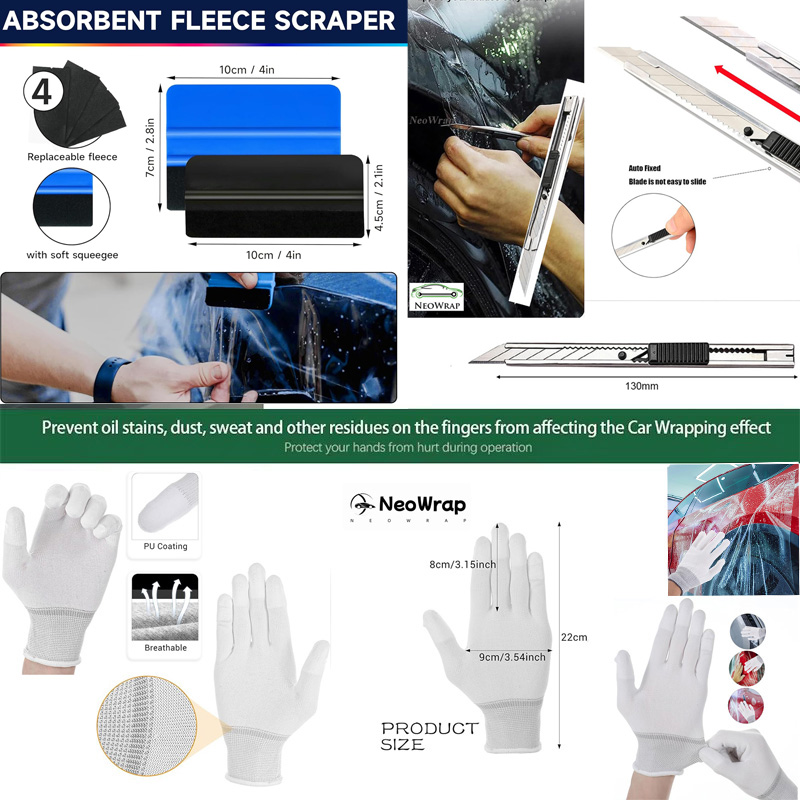 Window Tint Kit Car Wrap Tools - Gasket Mount Kit ulasan dan harga