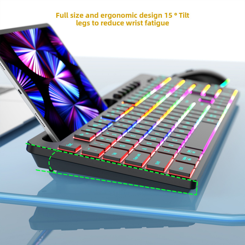 2.4G Wireless Keyboard Mouse S - Gaming Keyboard And Mouse Set ulasan dan harga