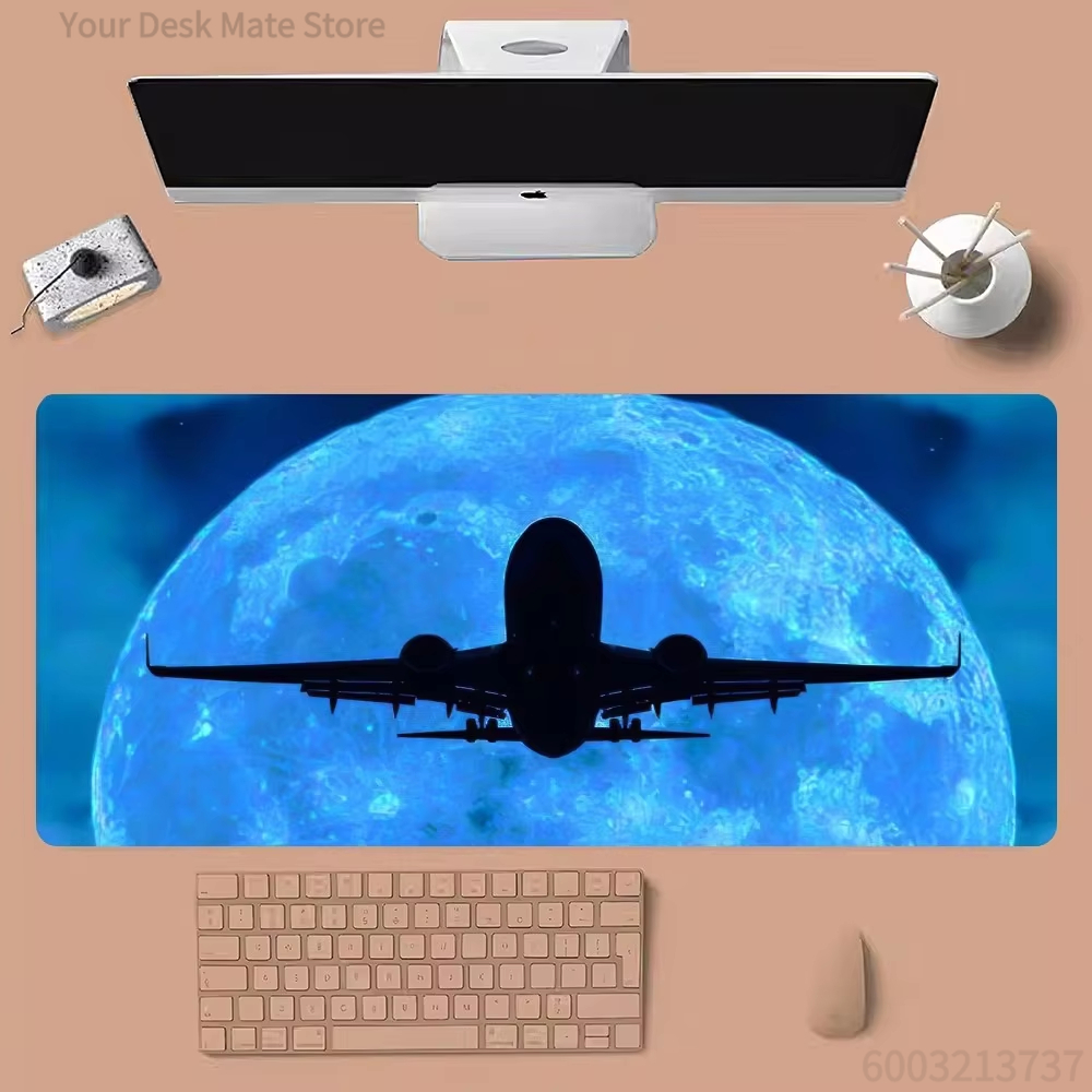 Aesthetic Airplane Silhouette  - Gaming Keyboard Blue ulasan dan harga