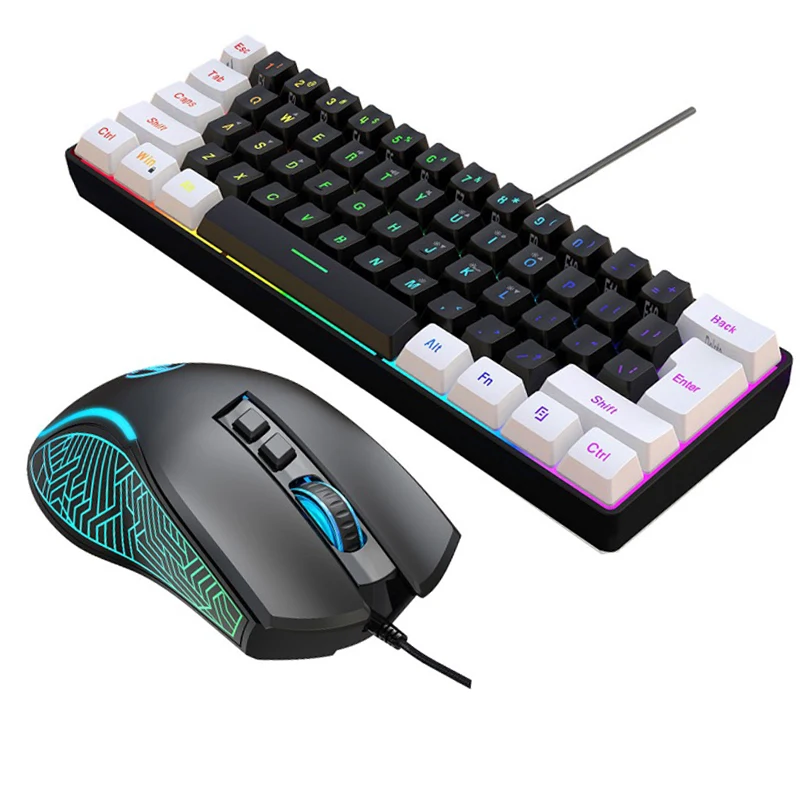 Keyboard and Mouse 60% Compute - Gaming Keyboard And Mouse Combo ulasan dan harga
