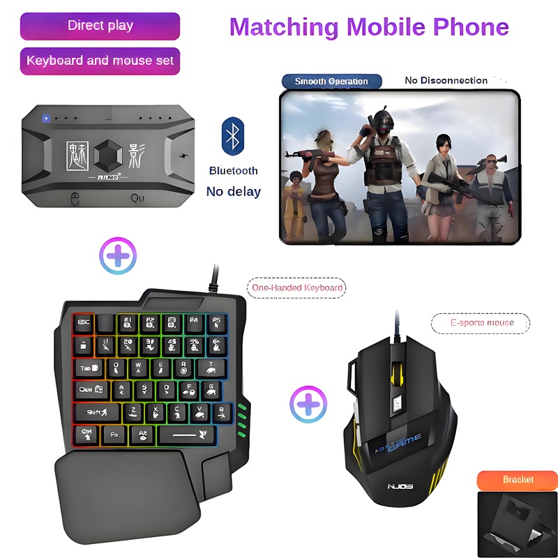M1 Pro Gamepad Mobile Phone Ga - Gaming Keyboard And Mouse Combo ulasan dan harga