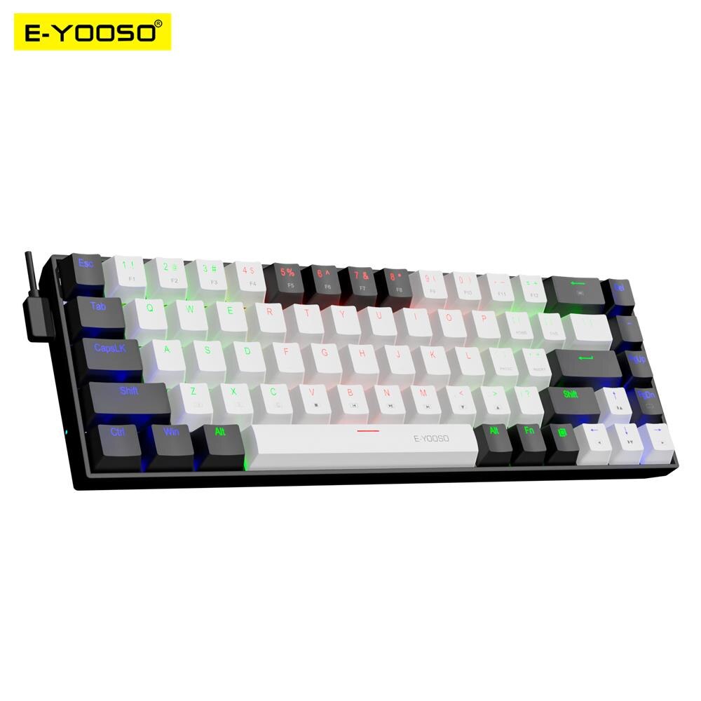 E-YOOSO Z686 USB Mini Slim Mec - Gaming Keyboard E Yooso ulasan dan harga