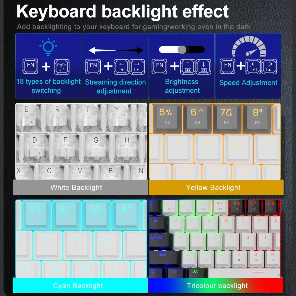 E-YOOSO Z686 USB Mini Slim Mec - Gaming Keyboard E Yooso ulasan dan harga