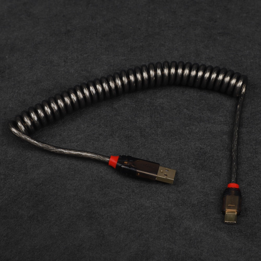 Lindy Type A To C USB Cable Hi - Coiled Usb Cable ulasan dan harga