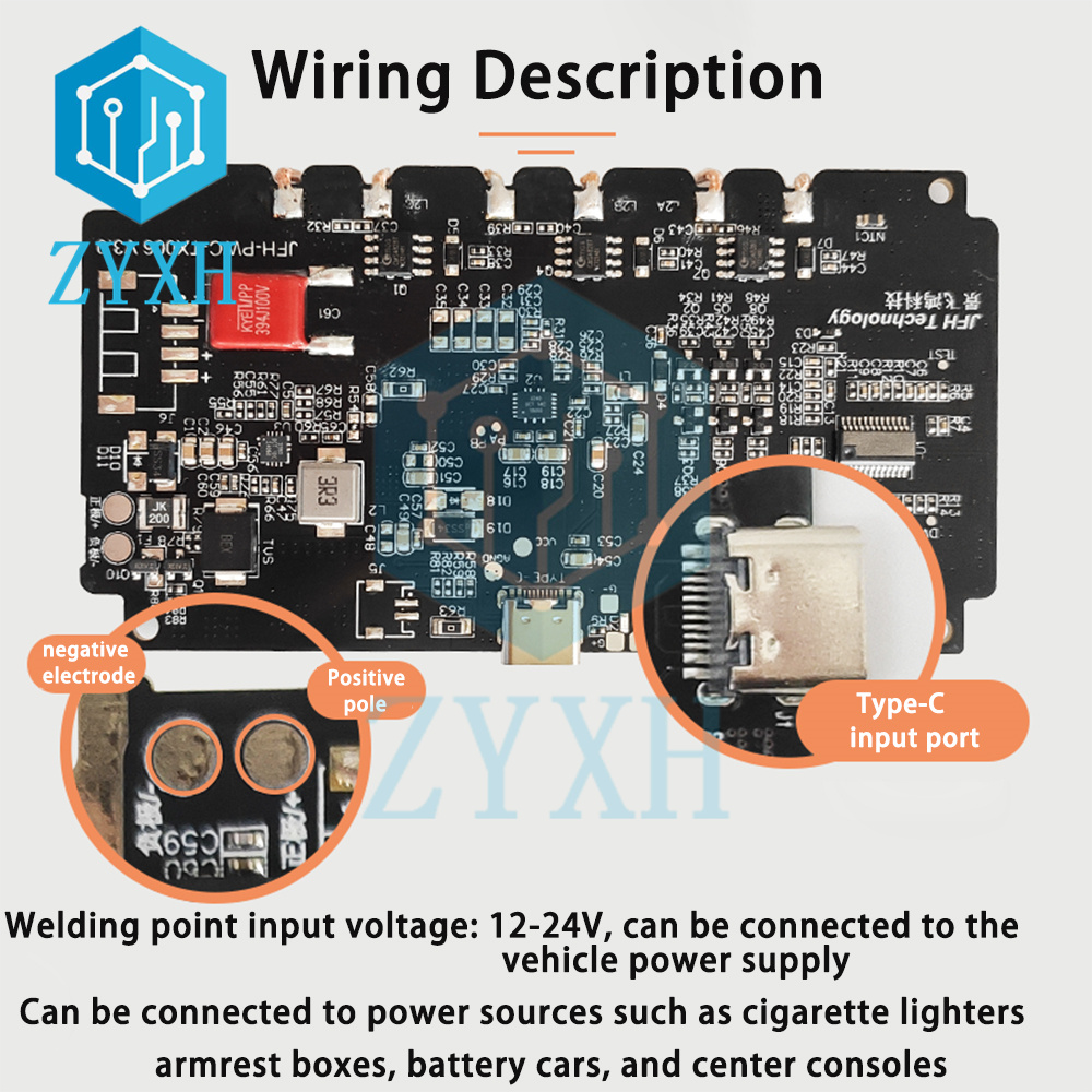 20W 22W Car Wireless Charging  - Coiled Usb Cable ulasan dan harga