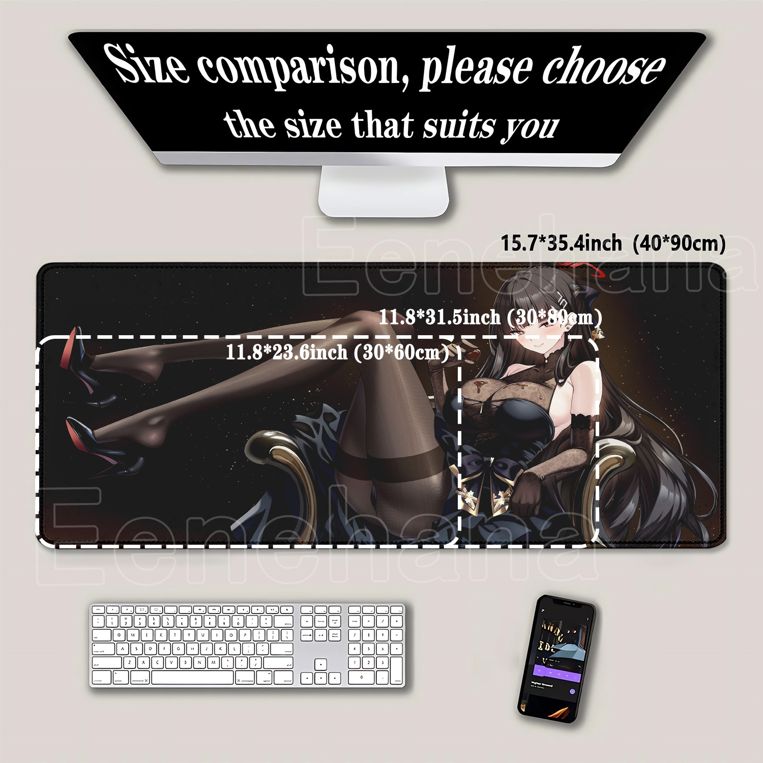 Gaming Blue Archive Tsukatsuki - Gaming Keyboard Blue ulasan dan harga