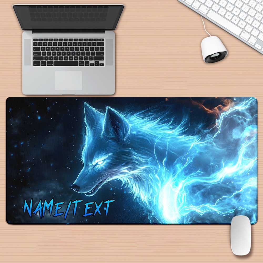 Custom Name Magic Wolf HD Prin - Gaming Keyboard Name ulasan dan harga