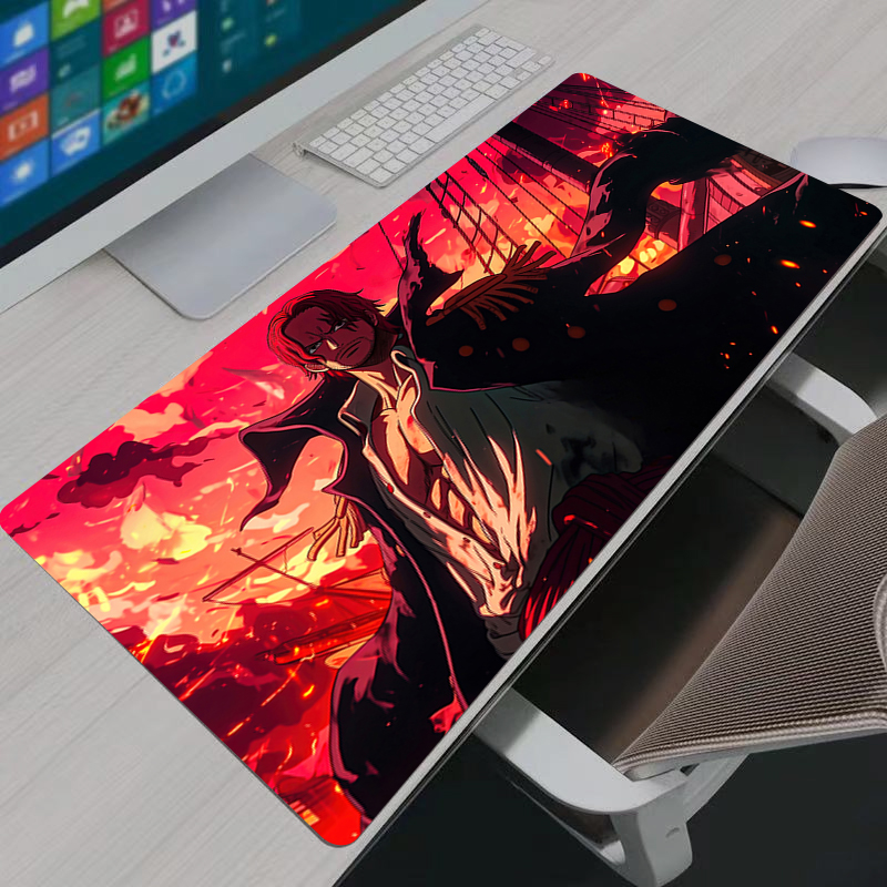 One Piece Shanks Mouse Pad Lar - Gaming Keyboard Nearby ulasan dan harga