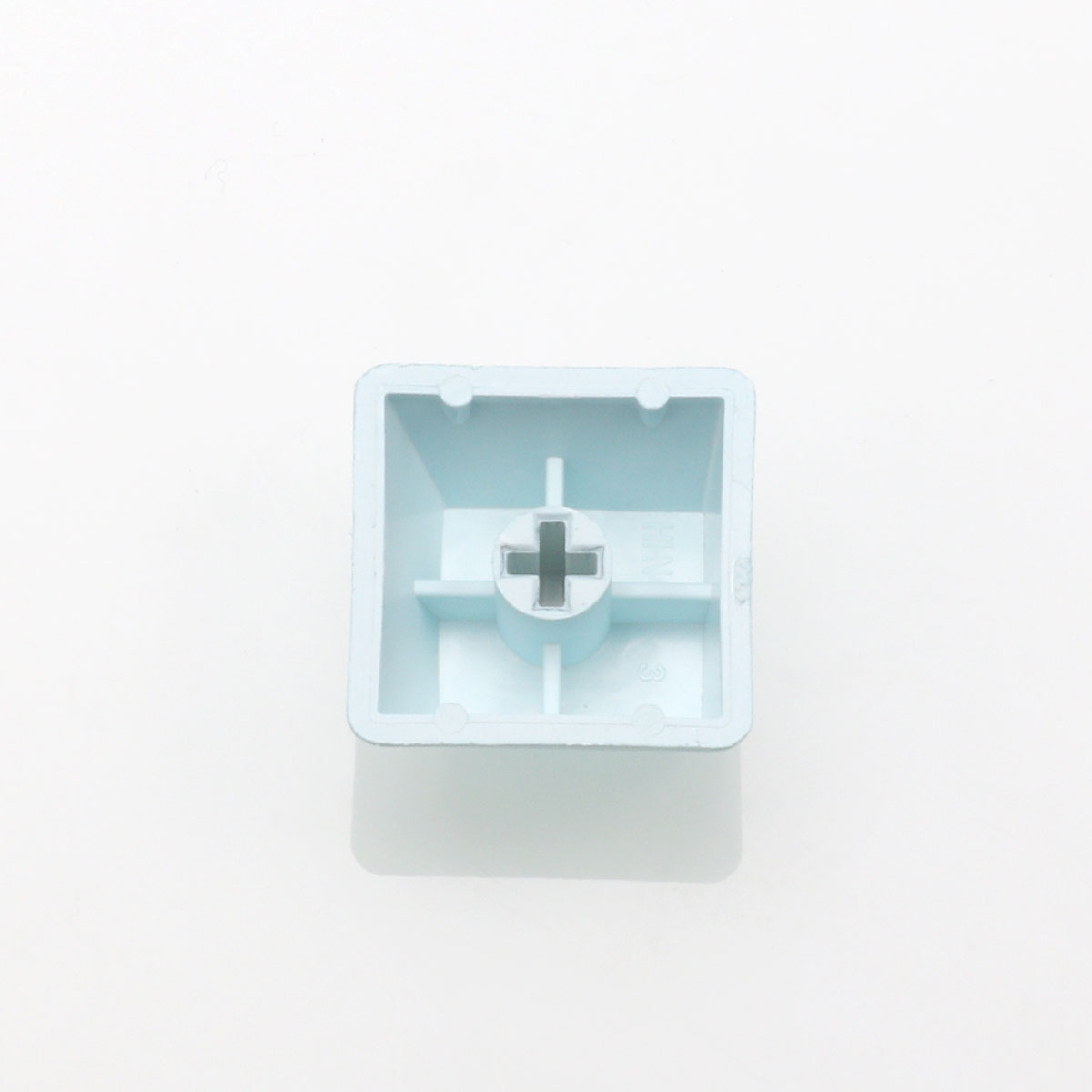 87 Keys Frost Blue Keycaps Che - Gaming Keyboard Blue ulasan dan harga