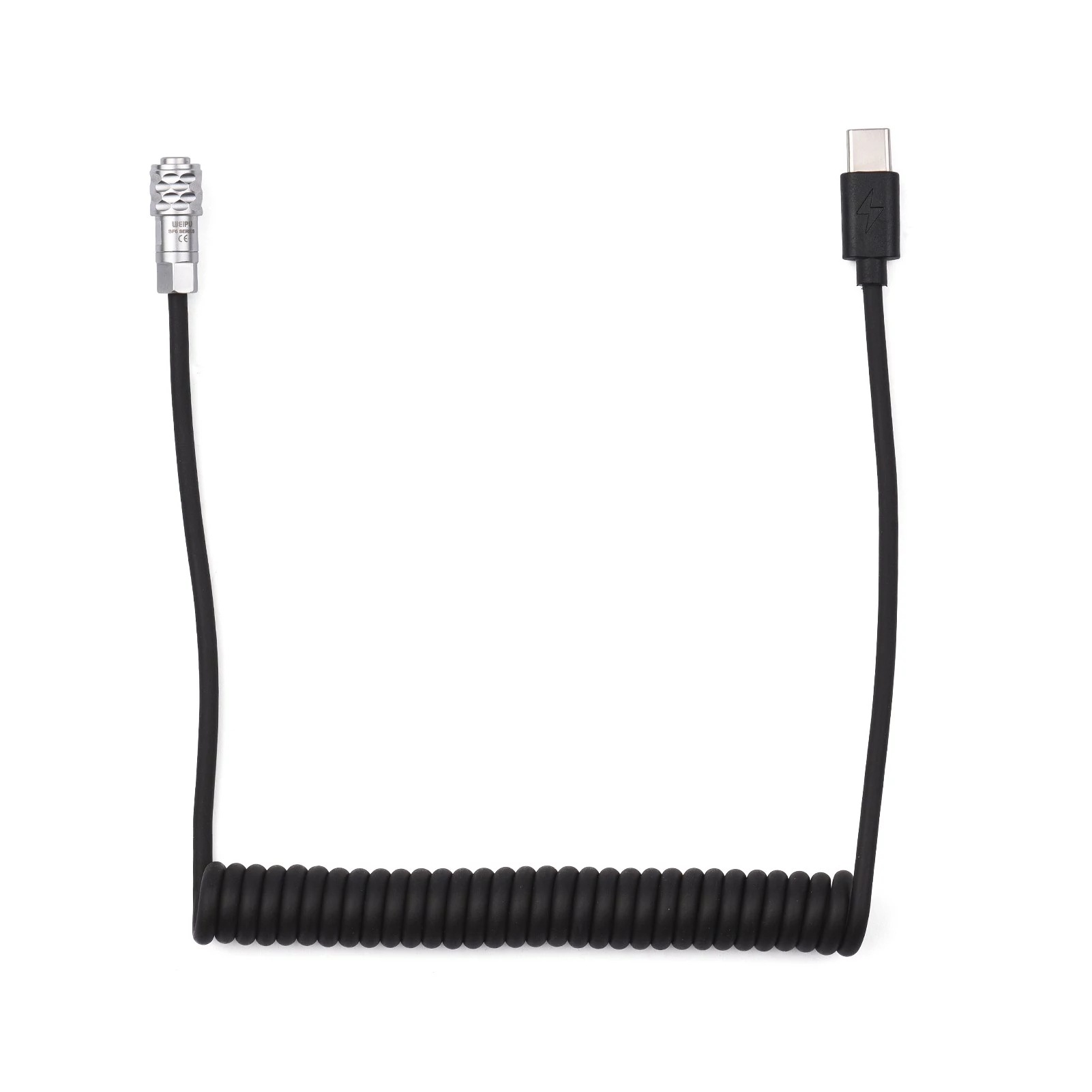 New PD 12V 3A USB Type C To 2  - Coiled Usb Cable ulasan dan harga