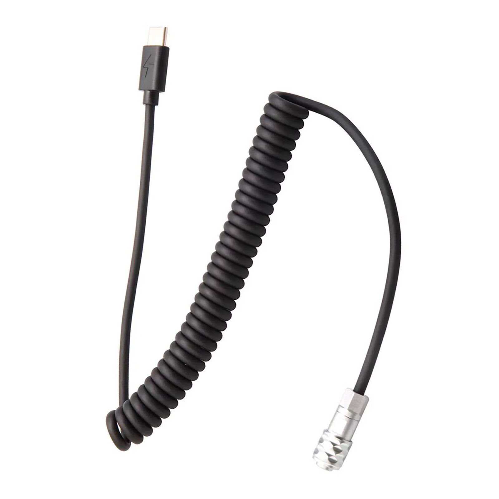 New PD 12V 3A USB Type C To 2  - Coiled Usb Cable ulasan dan harga