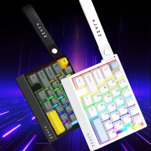 AK029 Wired One-Handed Gaming  - Gaming Keyboard Mini Mechanical ulasan dan harga