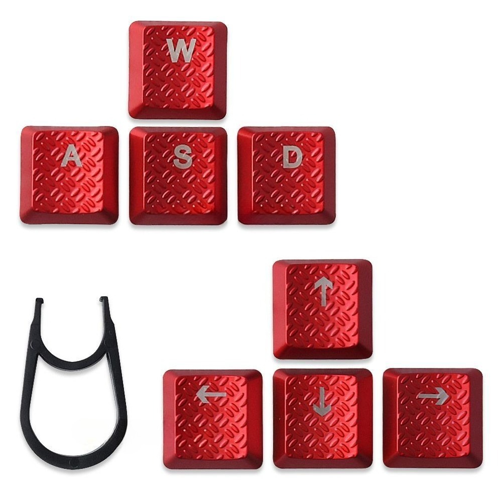 DIY Red translucent keycaps co - Gaming Keyboard Tkl ulasan dan harga