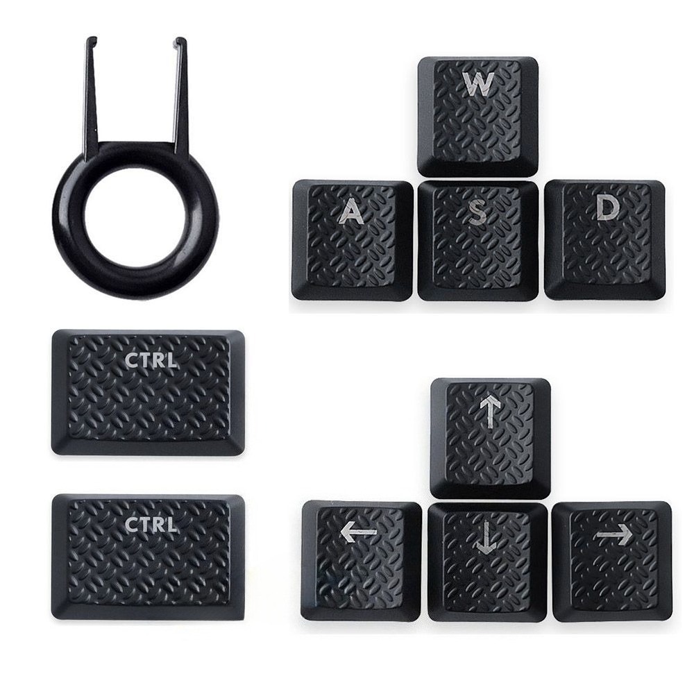 DIY Red translucent keycaps co - Gaming Keyboard Tkl ulasan dan harga