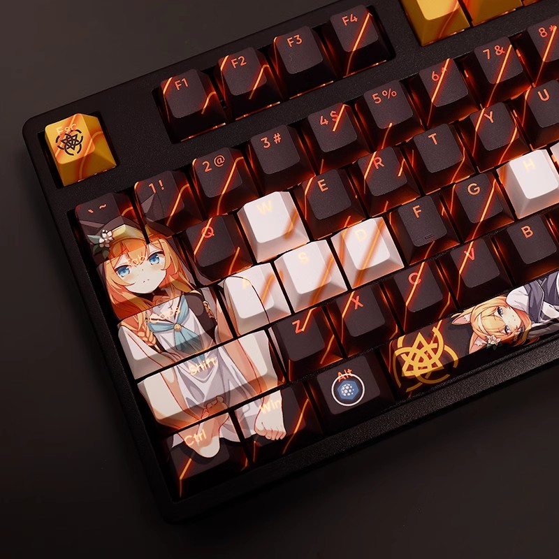 108 Keys/set Blue Archive Loch - Gaming Keyboard Blue ulasan dan harga