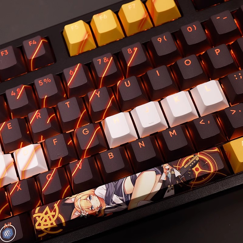 108 Keys/set Blue Archive Loch - Gaming Keyboard Blue ulasan dan harga