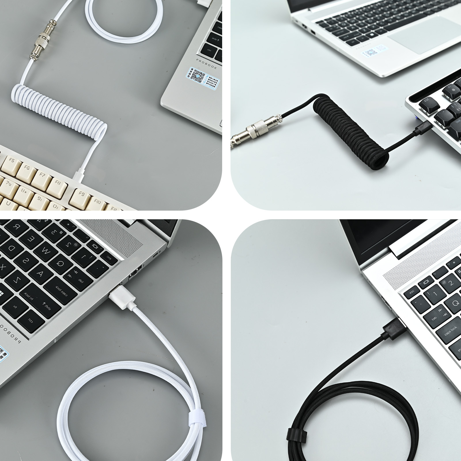 Mechanical Keyboard Coiled Cab - Coiled Usb Cable ulasan dan harga