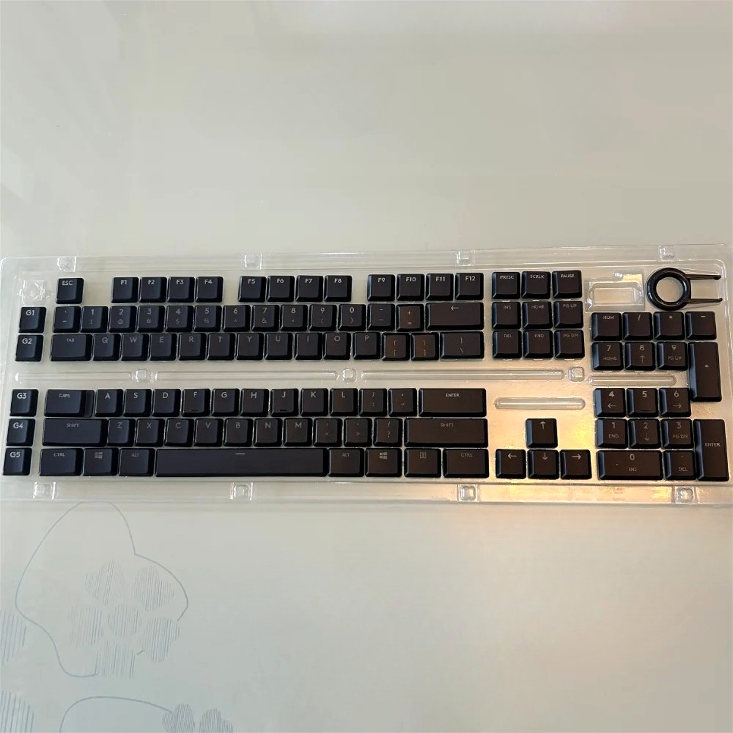 Transparent low axis keycaps c - Gaming Keyboard Tkl ulasan dan harga