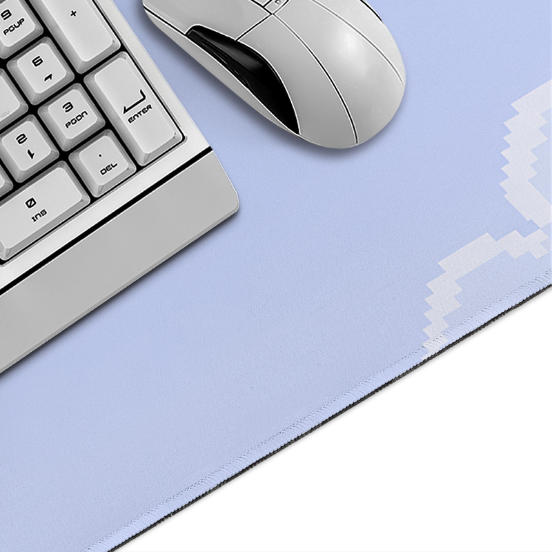 Mouse Pad Blue Moon Cloud Sky  - Gaming Keyboard Blue ulasan dan harga