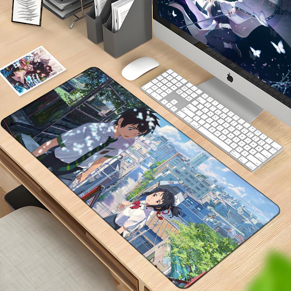 anime Your Name Mouse Pad Desk - Gaming Keyboard Name ulasan dan harga
