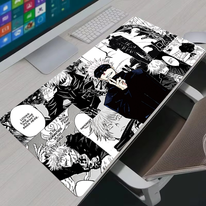 Mouse Pad Cool Anime Jujutsu K - Gaming Keyboard Nearby ulasan dan harga