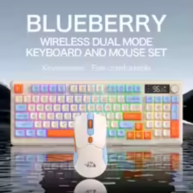 FreeWolf T96 Wireless Bluetoot - Gaming Keyboard And Mouse Set ulasan dan harga