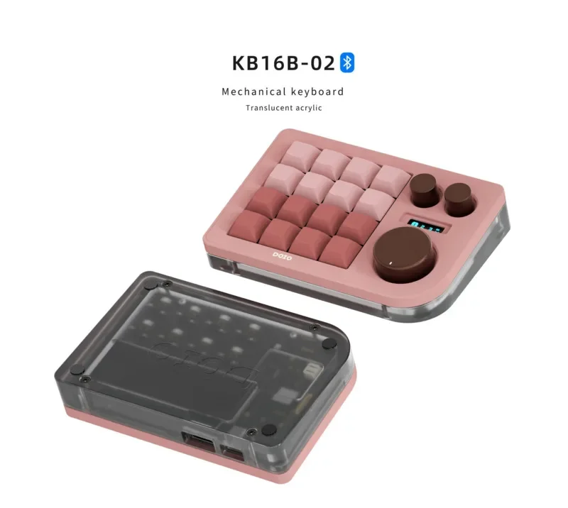DOIO Kb16b-02 Mechanical Keybo - Gaming Keyboard Mini Mechanical ulasan dan harga