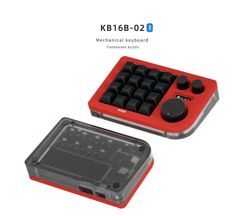 DOIO Kb16b-02 Mechanical Keybo - Gaming Keyboard Mini Mechanical ulasan dan harga