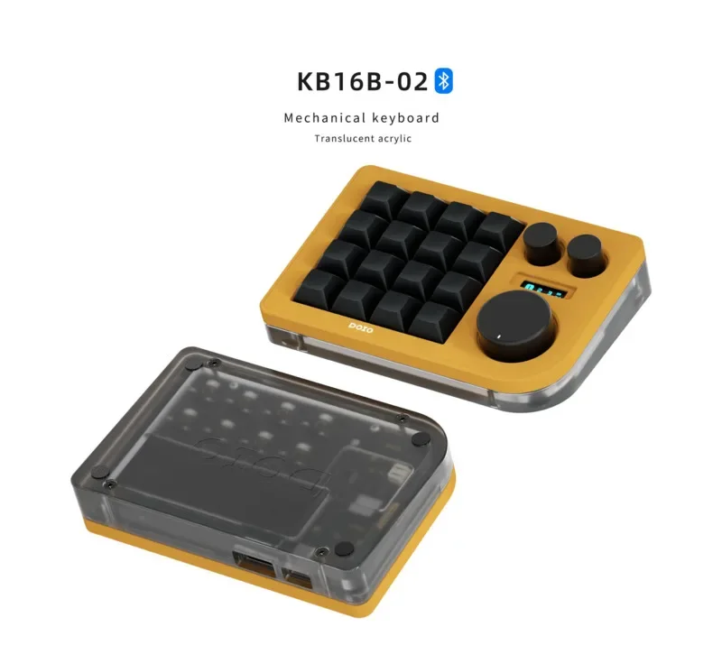DOIO Kb16b-02 Mechanical Keybo - Gaming Keyboard Mini Mechanical ulasan dan harga