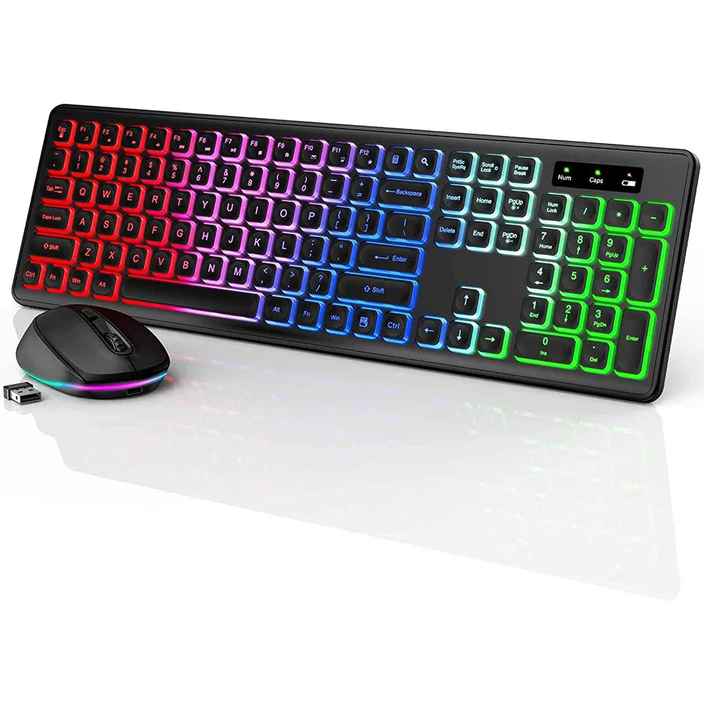 Wireless Keyboard and Mouse Co - Gaming Keyboard And Mouse Set ulasan dan harga