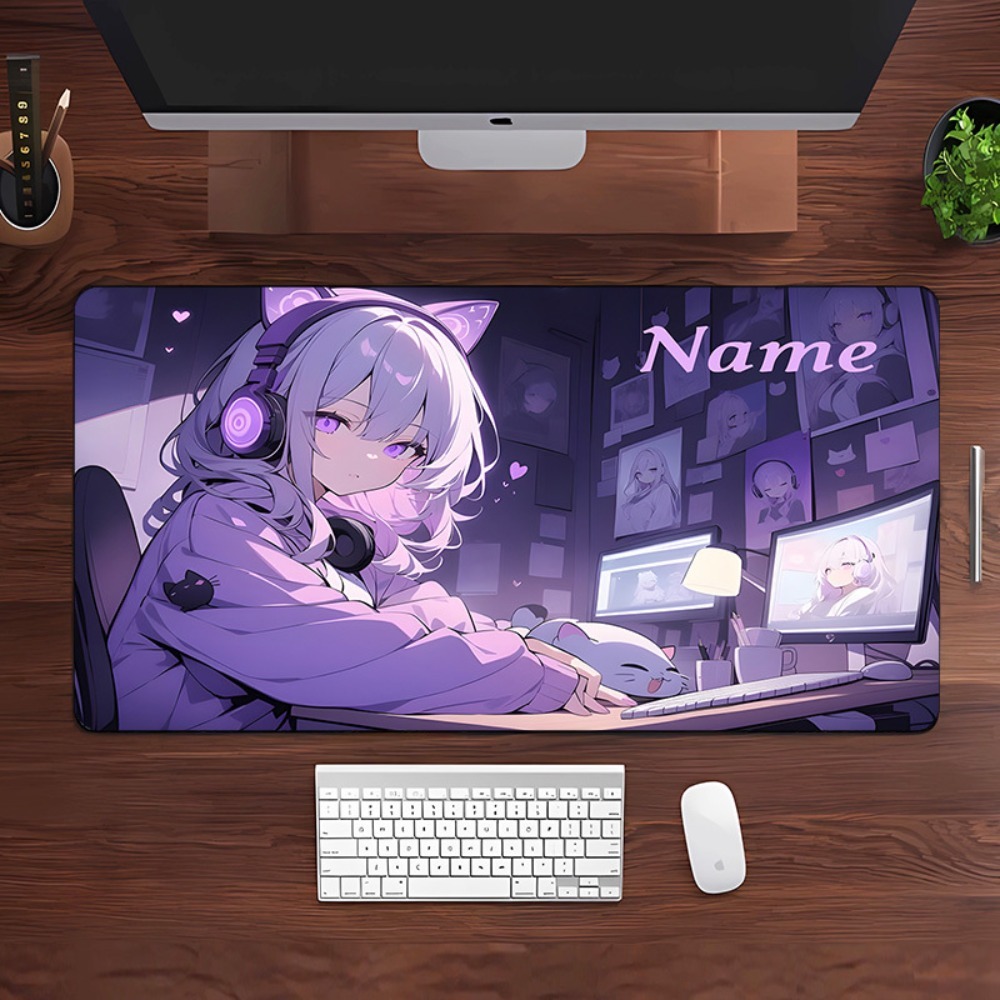 Customizable Name Anime Girl G - Gaming Keyboard Name ulasan dan harga