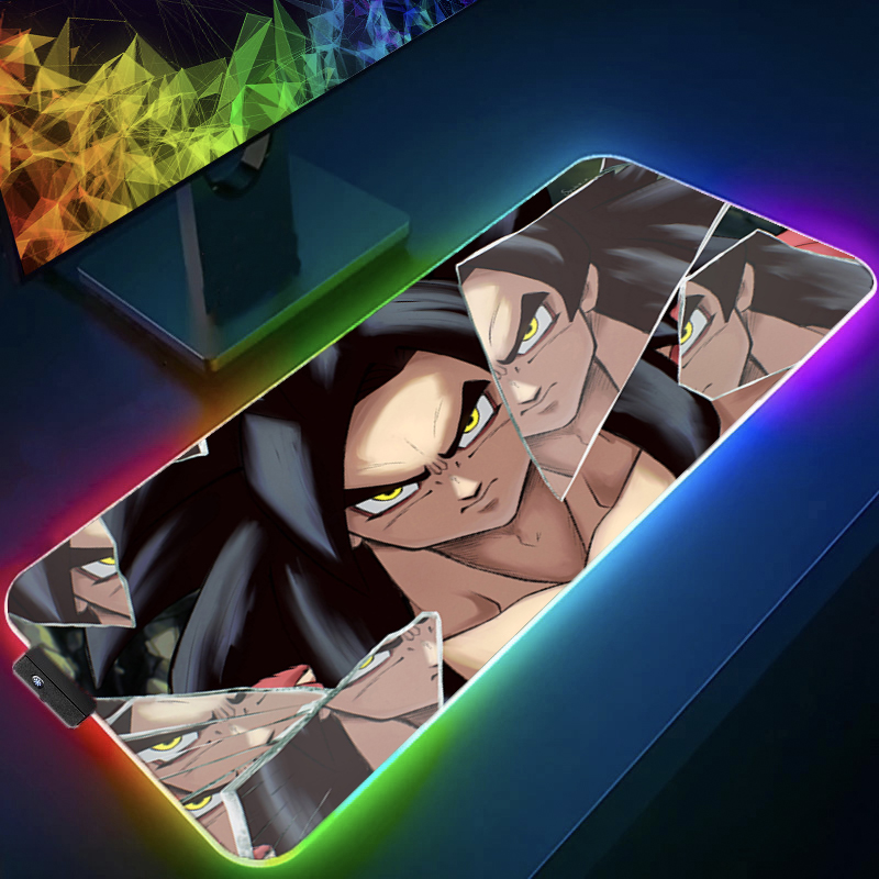 LED Mouse pad Dragon Ball Comp - Gaming Keyboard Nearby ulasan dan harga