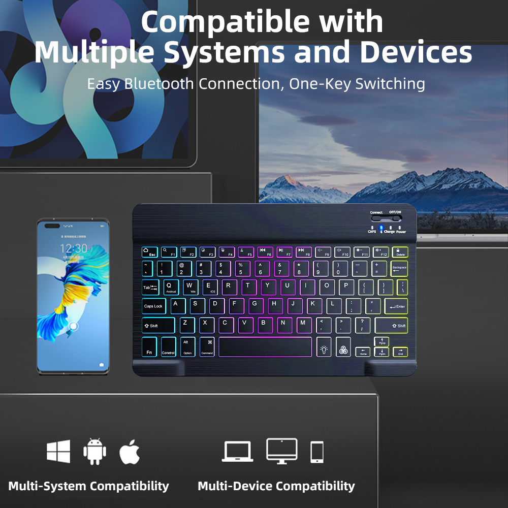 2026 Backlight Bluetooth Keybo - Gaming Keyboard Mini Mechanical ulasan dan harga