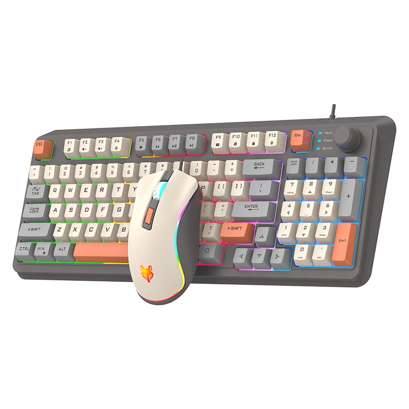 K820 USB Wired Game Keyboard M - Gaming Keyboard And Mouse Set ulasan dan harga