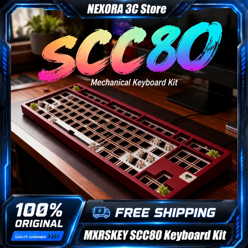 MXRSKEY SCC80 Custom Mechanica - Gaming Keyboard Tkl ulasan dan harga