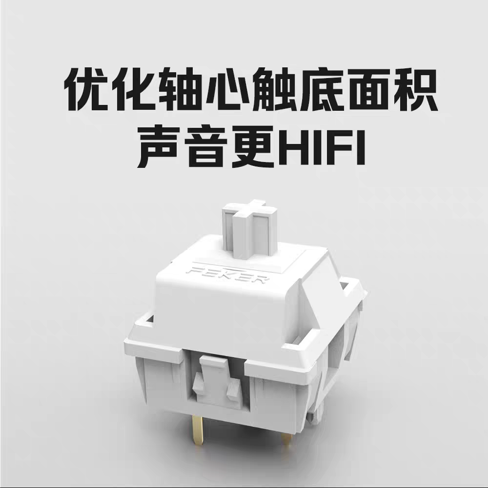 HMX Feker White Marble V3 Hot  - Gaming Keyboard Mini Mechanical ulasan dan harga