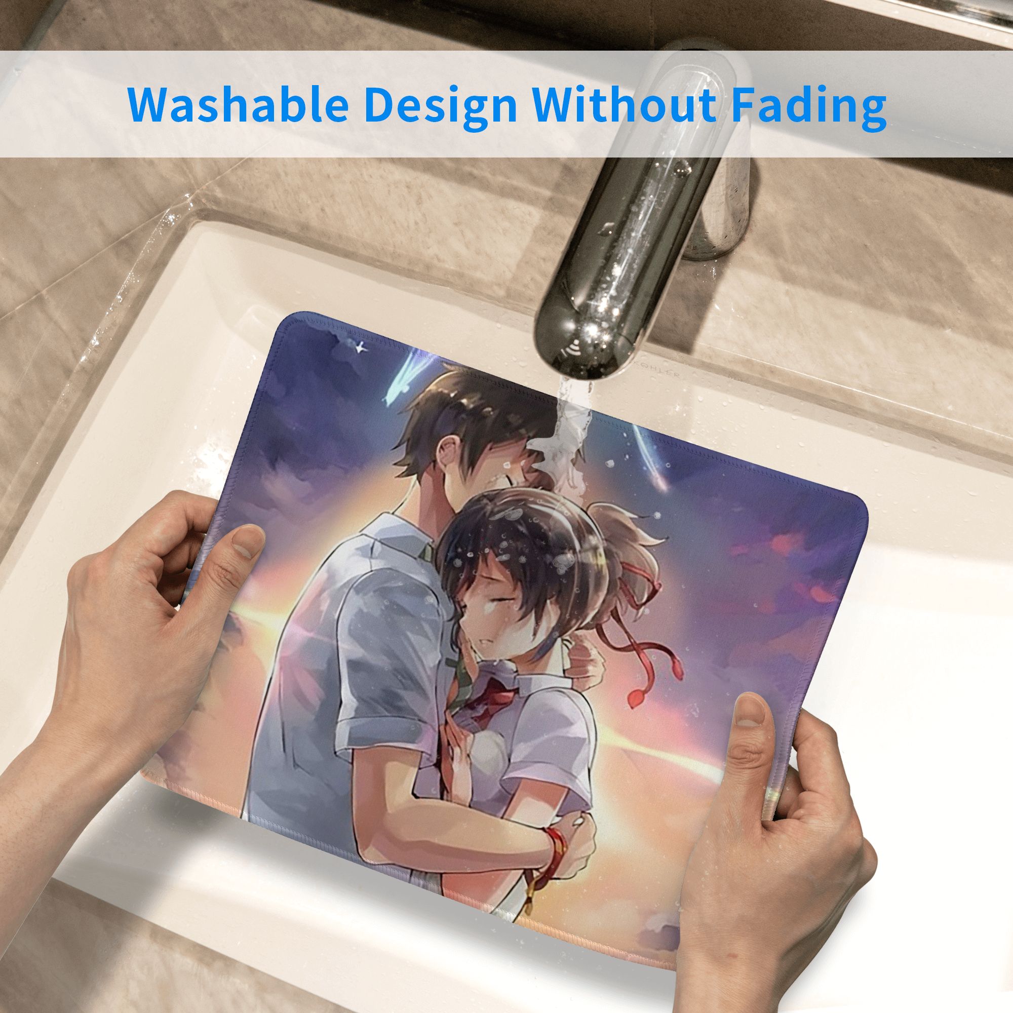 Japanese Anime Your Name Mouse - Gaming Keyboard Name ulasan dan harga