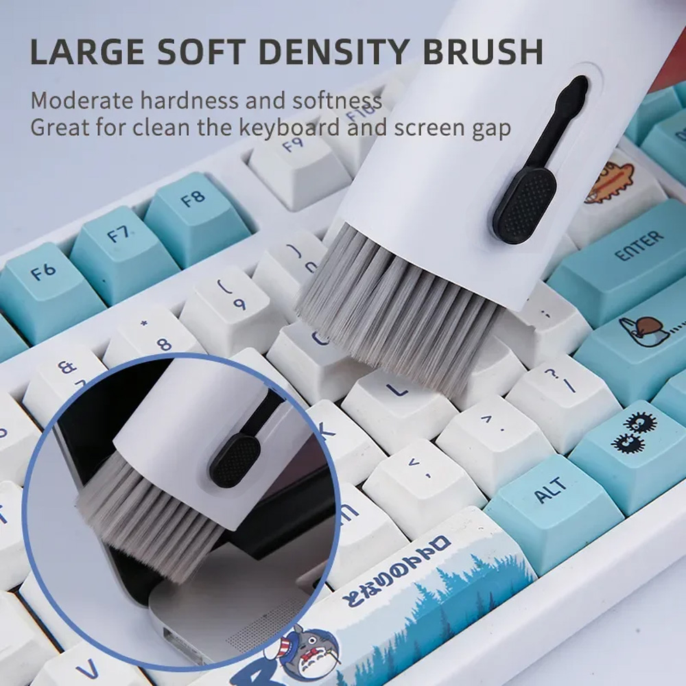 7-in-1 Keyboard Cleaning Kit L - Keycap Puller Ring ulasan dan harga