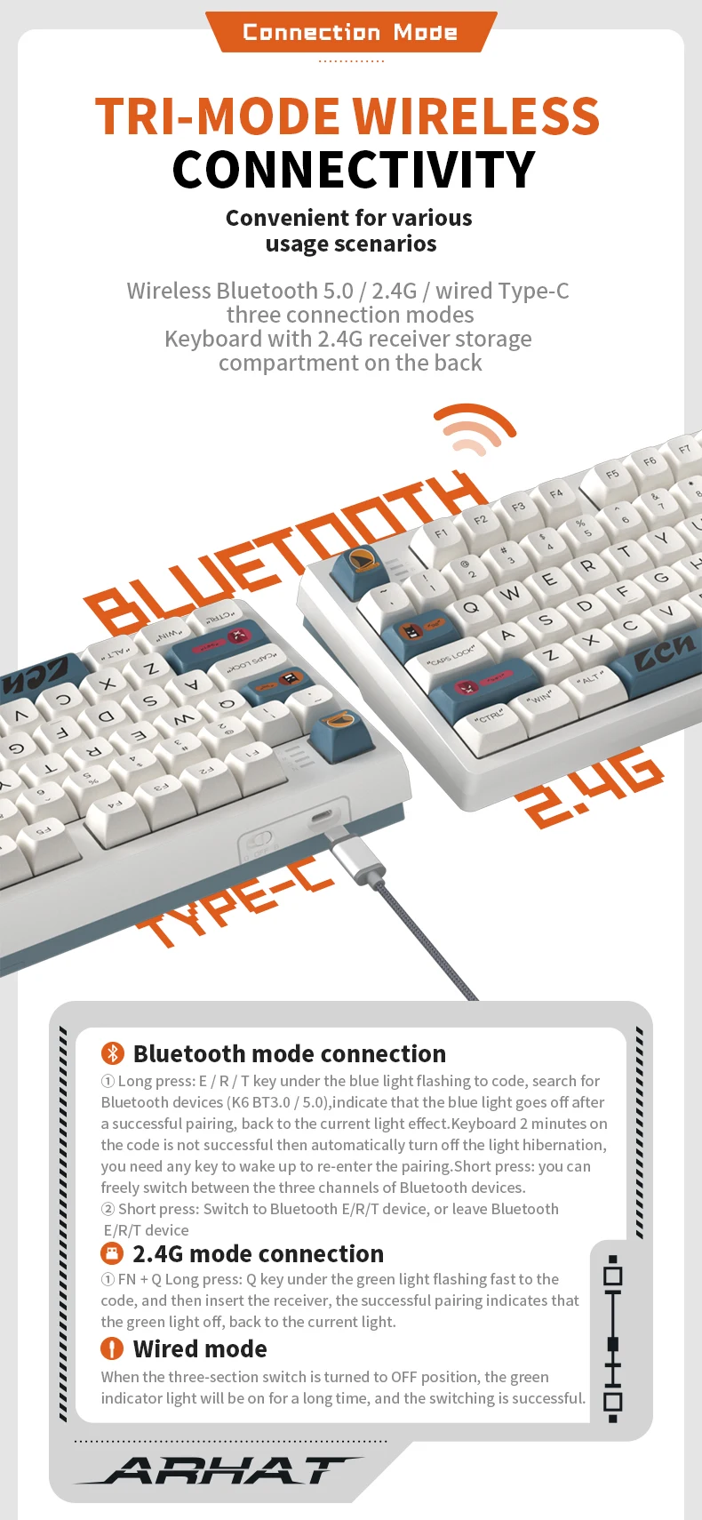 #For Darmoshark K6 Kit High Qu - Gaming Keyboard Tkl ulasan dan harga