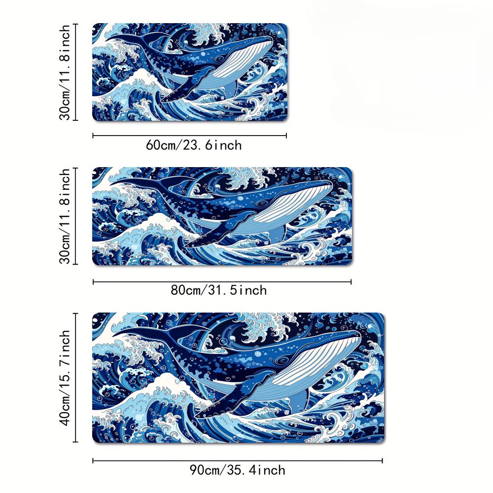 Blue Whale and the Ocean Mouse - Gaming Keyboard Blue ulasan dan harga