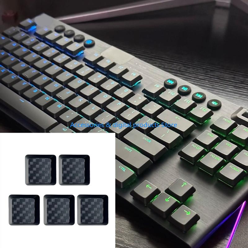 77JD 5Pcs Gaming Carbon Fiber  - Gaming Keyboard Tkl ulasan dan harga