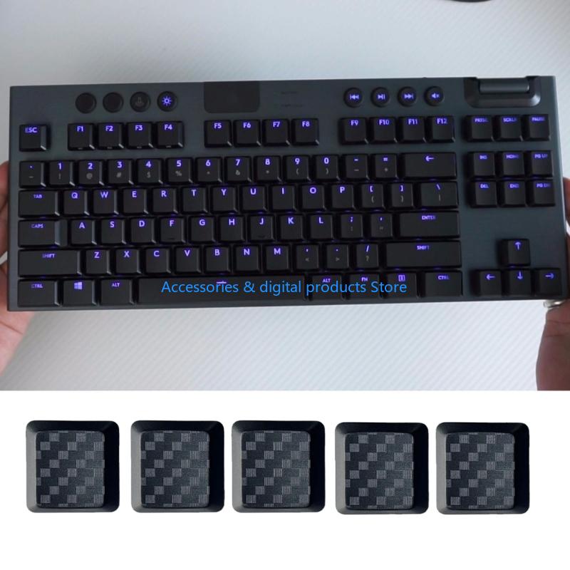77JD 5Pcs Gaming Carbon Fiber  - Gaming Keyboard Tkl ulasan dan harga